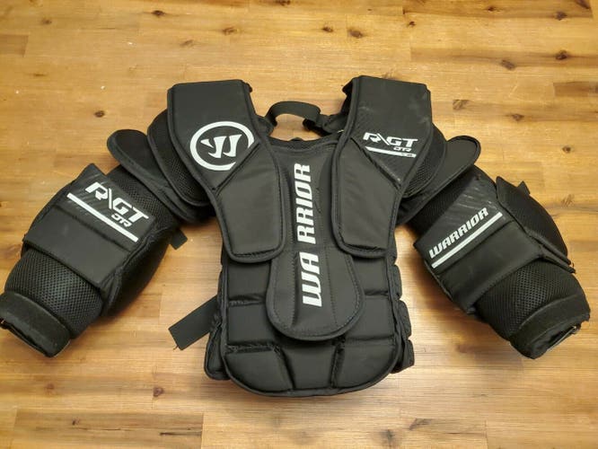 Warrior Ritual GT Junior JR Ice Hockey Goalie Chest & Arm Protector size S-M