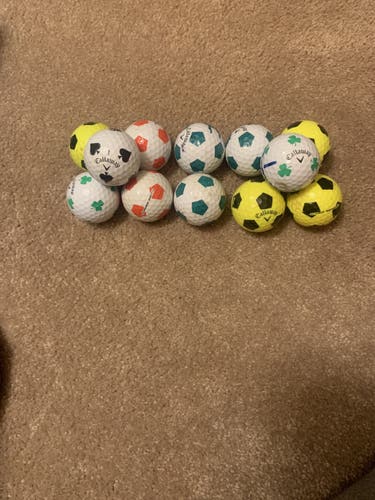 1 dozen Rare Callaway truvis golf balls