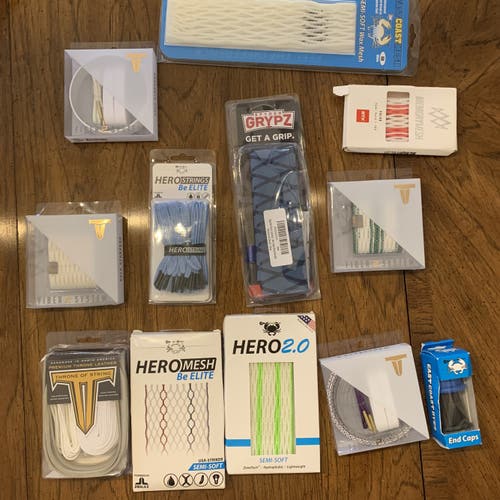 New Ecd / throne Jimalax Mesh Strings And Accessories Inquire About Individual Or Whole Lot