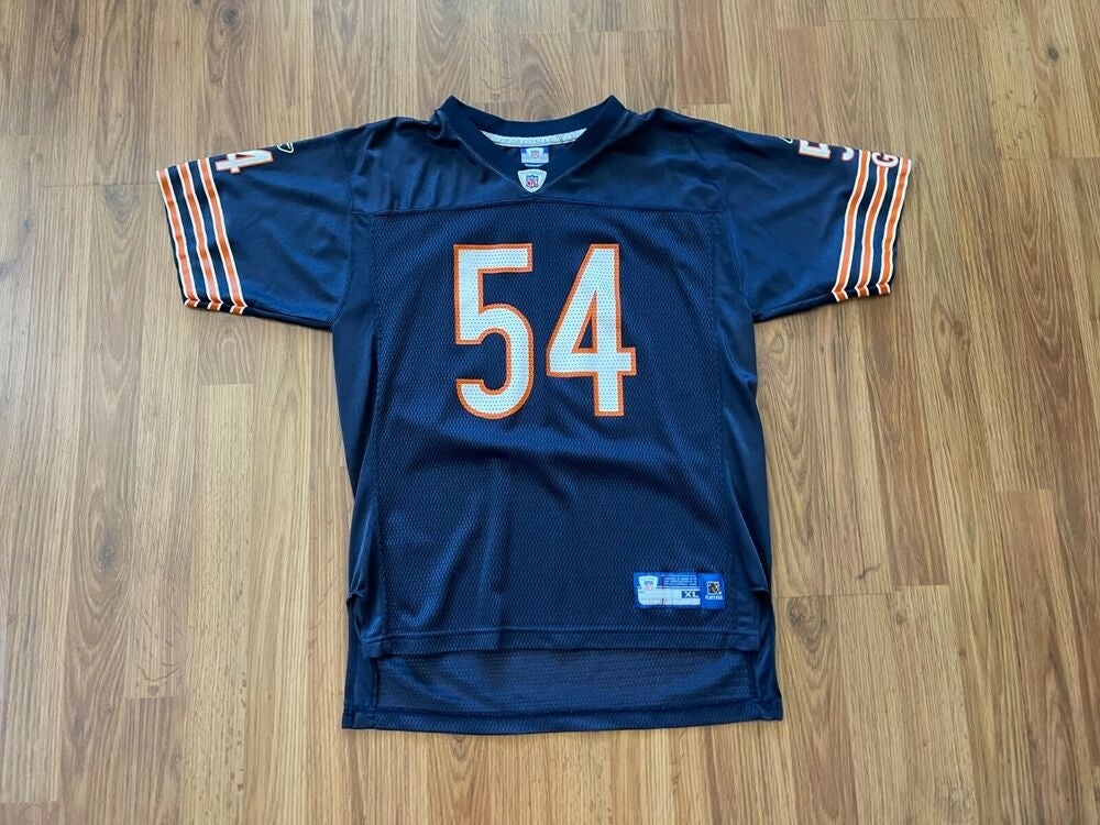 Chicago Bears Brian Urlacher #54 NFL FOOTBALL Reebok Boys Size XL Kids  Jersey!