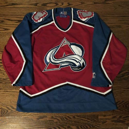 Colorado Avalanche jersey | 90s era | Mens L | Starter