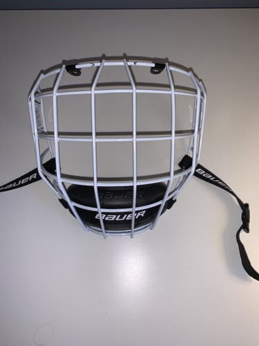 Medium Bauer Full Cage Profile II White