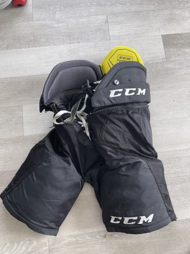 Black Senior Small CCM  Tacks 9060 Hockey Pants