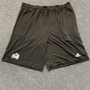 Adidas Colorado Avalanche Player Issued Black Training Shirts. Size Medium,  Lg or XL