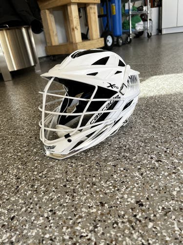 White Used Cascade XRS Helmet