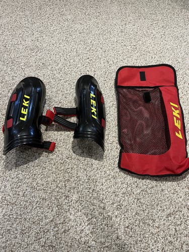 Leki Junior Slalom Race Shin Guard