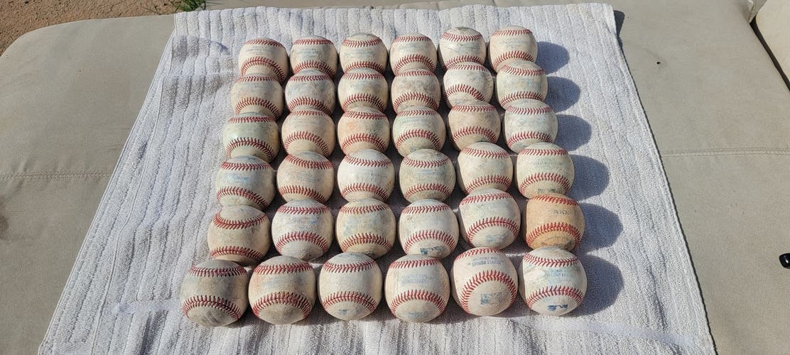 Used Rawlings Baseballs 36 Pack (3 Dozen)