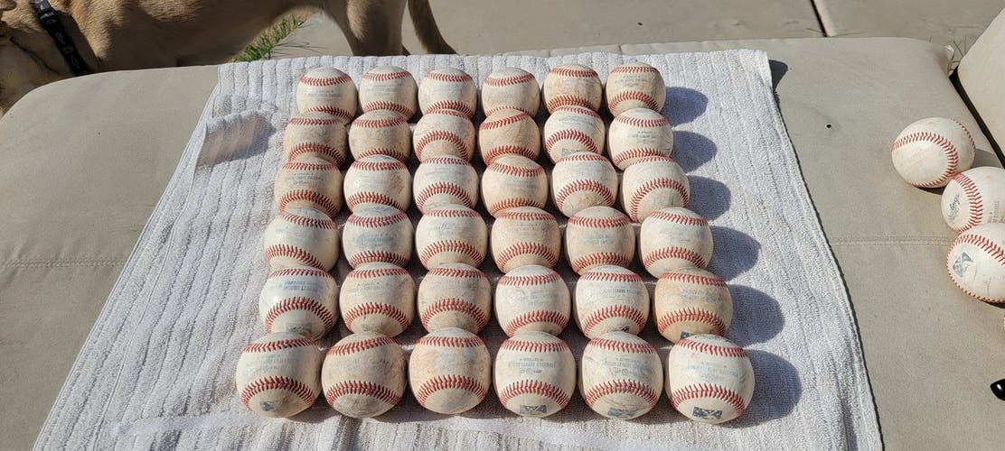 Used Rawlings Baseballs 36 Pack (3 Dozen)