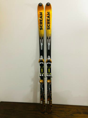 Salomon Scream Downhill Skis 186 cm. Salomon S912 Ti Bindings NICE!!!