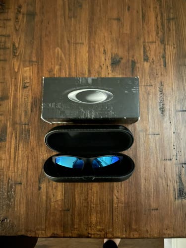 Oakley Targetline Matte Black Prizm Saphire iridium