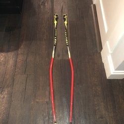 Used 52in (130cm) Leki Racing World Cup - GS Ski Poles