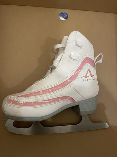 12Y American Athletic Shoe Girl's Soft Boot Ice Skates