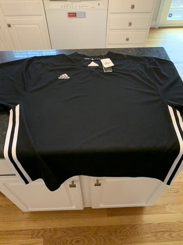 Adidas Practice Goalie Jersey Black Large senior