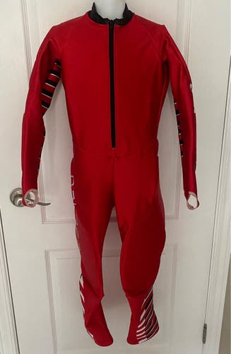 Spyder Downhill Skiing Alpine Padded Ski Racing Suit 10/12 Kids Youth