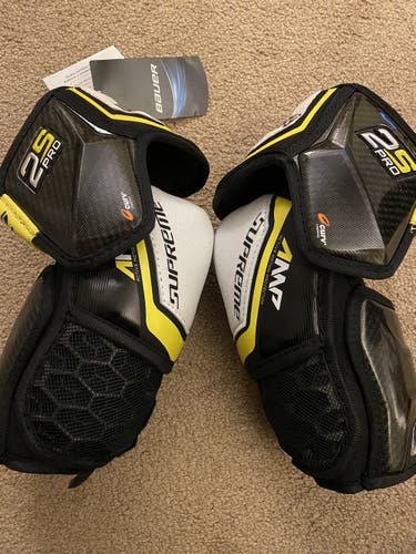 New Medium Bauer 2S Pro Stock Elbow Pads