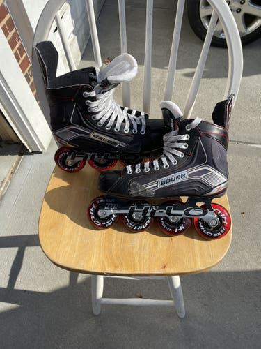 Senior Bauer Regular Width Size 7.5 Vapor X400R Inline Skates