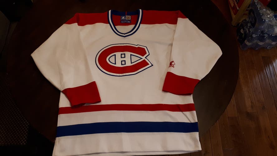 Montreal Canadiens Vintage Men's Medium Starter Jersey