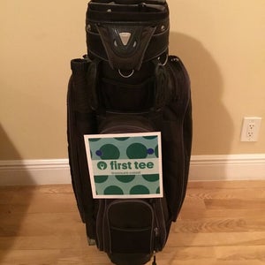 Stellar Cart Golf Bag W/ 13-way Dividers & Rain Cover