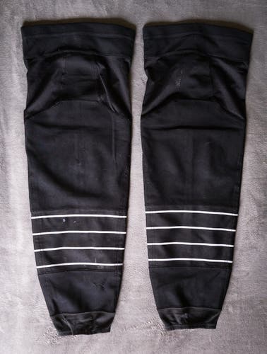 New York Islanders Alt Jersey Black Pro Stock Reebok Hockey Socks Size Large