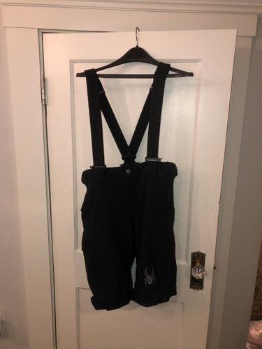 Black Adult Men's Used Medium Spyder Shorts