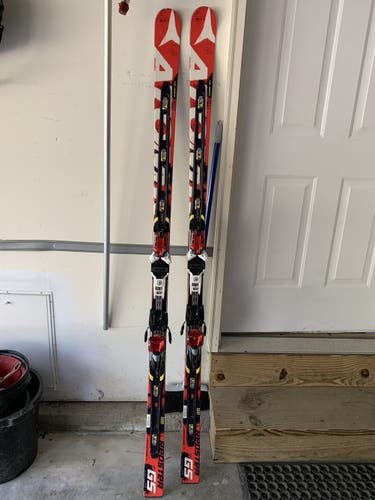 Atomic Redster GS with binding, 188cm, 30m radius