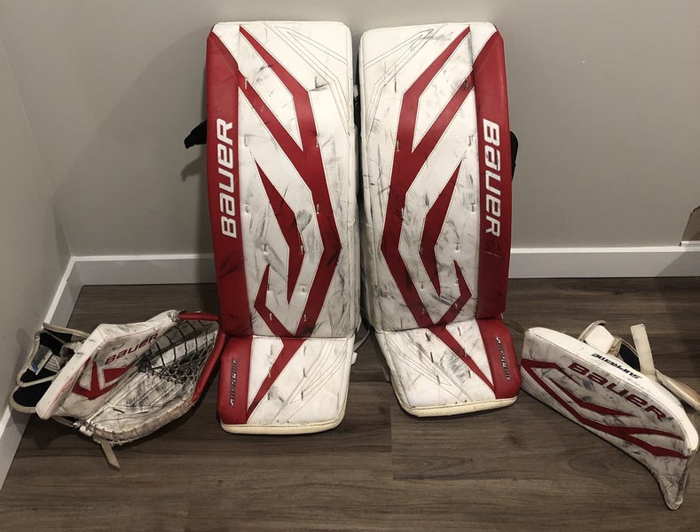 Senior 36" Bauer Regular Supreme S190 Goalie Full Set