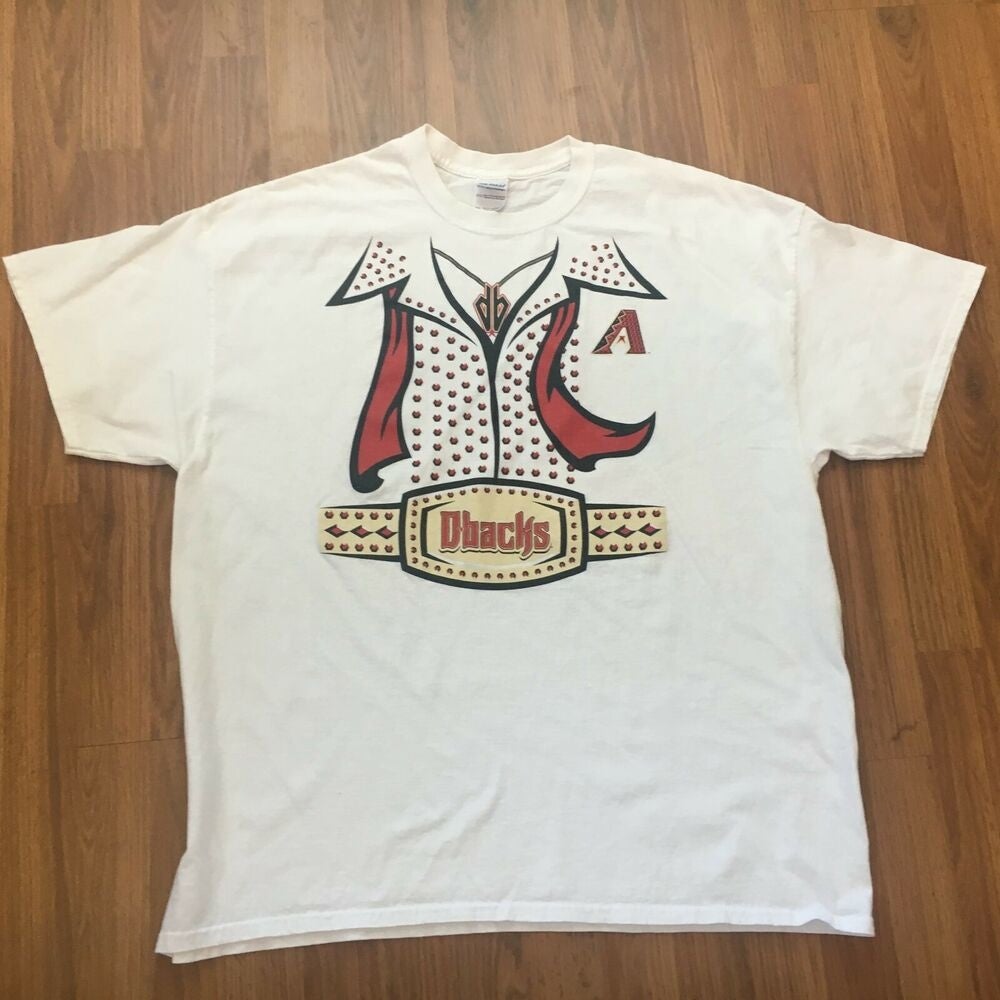 Arizona Diamondbacks Dbacks ELVIS NIGHT MLB BASEBALL Size 2XL XXL SGA T  Shirt!