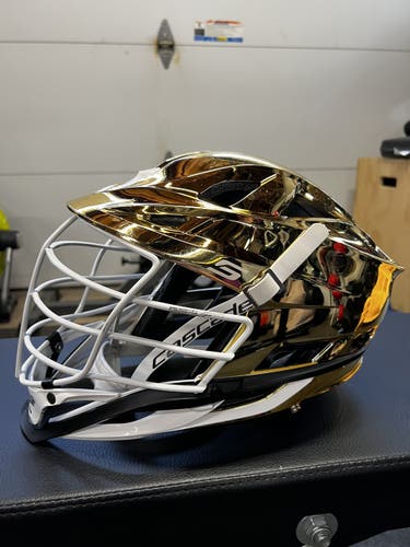 Gold Adult Player's Cascade S Helmet