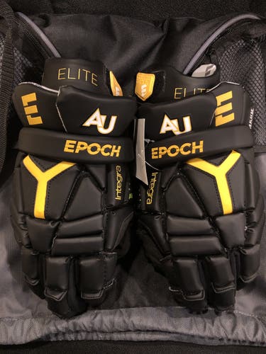 CUSTOM BRAND NEW Epoch Integra Elite Lacrosse Gloves W Tag (COME WITH BACKPACK)