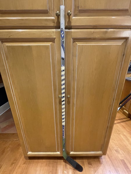 Signed Sheldon Souray Pro Stock Synergy SS Stick + Signed Tom Kostopoulos Reebok 7K Stick