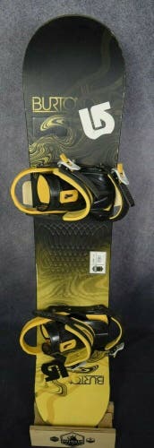 BURTON PROGRESSION SNOWBOARD SIZE 134 CM WITH LIQUID LQ1500 SMALL BINDINGS