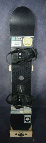 RIDE ANTIC SERIES SNOWBOARD SIZE 157 CM WITH BURTON LARGE BINDINGS