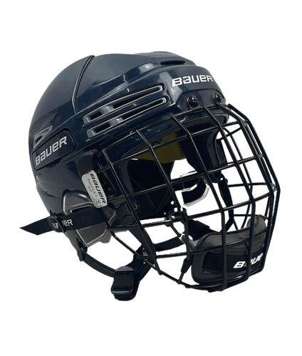 Used Bauer Re Akt 75 Md Ice Hockey Helmets