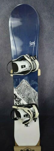 MORROW MOUNTAIN SNOWBOARD SIZE 151 CM WITH MORROW LARGE BINDINGS