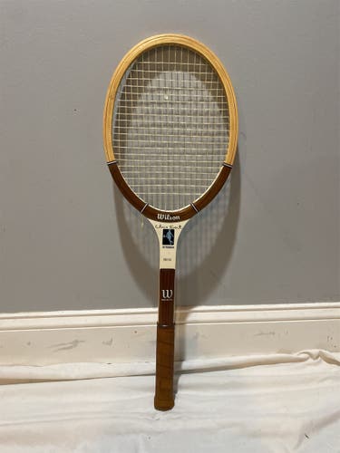 Used Wilson Chris Evert Autograph Tennis Raquet With Head Cove