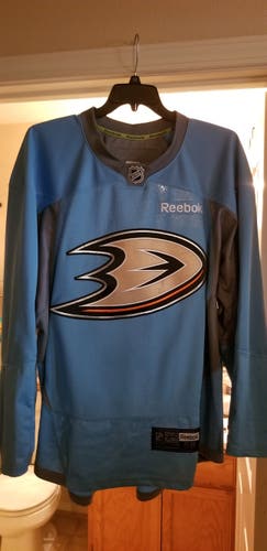 Blue Adult Men's Used Size 58 Reebok Jersey Pro Stock