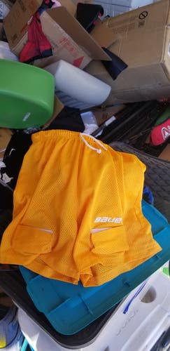Yellow Youth Unisex Used Medium Bauer Compression