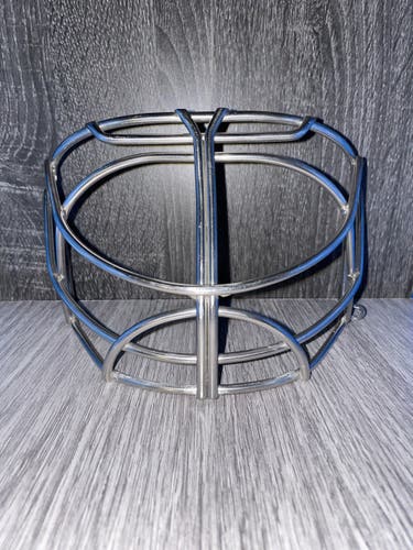 Bauer NME Pro Silver Chrome Goalie Cateye Wire Cage
