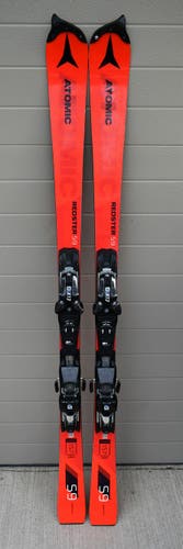 used Atomic Redster 157 Slalom w/ Bindings race Skis S9