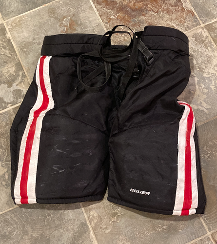 Pro Stock NCAA Bauer Supreme Pro Hockey Pants Lowers Medium Black