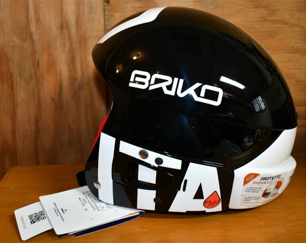 new Briko Vulcano FLUID Helmet 54 cm FREE SHIP