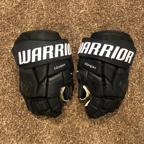 Black Senior Warrior Covert Pro Plus Gloves 14"