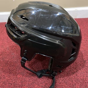 Black New Small CCM Pro Stock Resistance Helmet Item#MUSHN