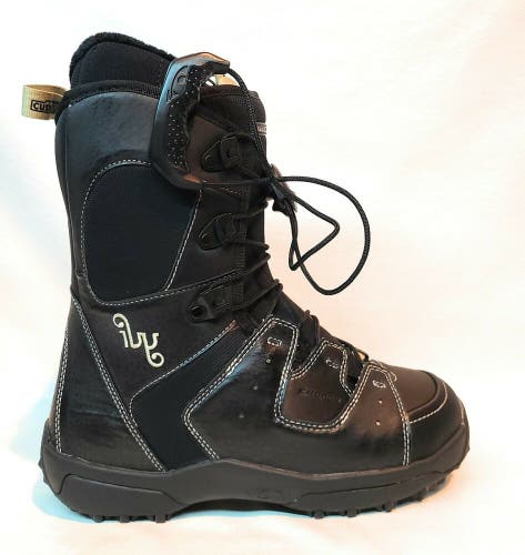 Salomon Ivy Women's Snowboard Boots Black Gravel Size 5.5