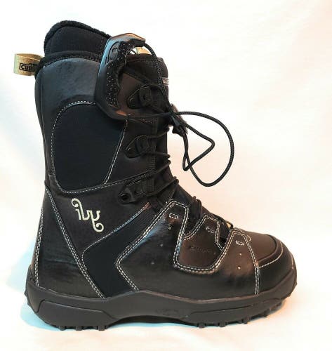 Salomon Ivy Women's Snowboard Boots Size 7 black gravel