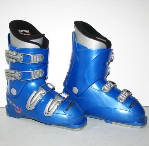 Lange 60 Term Skiing Ski Boots - 259mm Size 21.5 (Youth / Boys / Girls - Size 3)