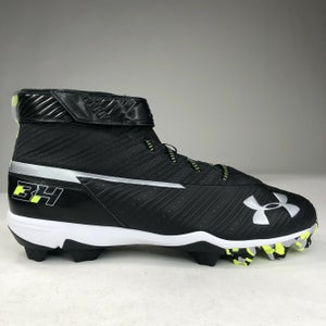 New Under Armour Harper 3 BH Black Green - Size 14