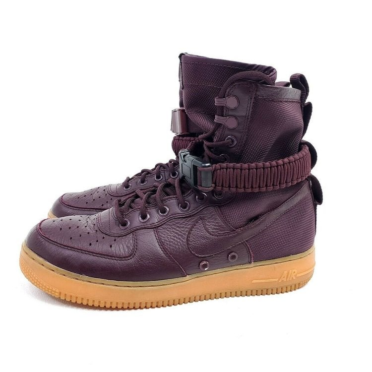 nike sf af1 deep burgundy