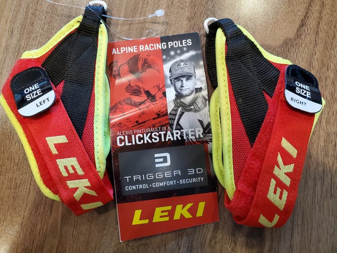 New Replacement Leki Trigger 3D S Frame Straps - Pair