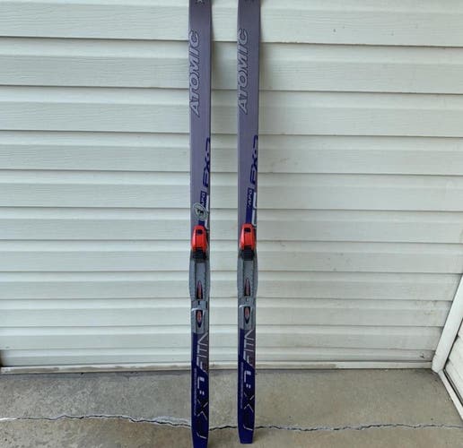 130” Used Atomic with Bindings Cross Country Skis